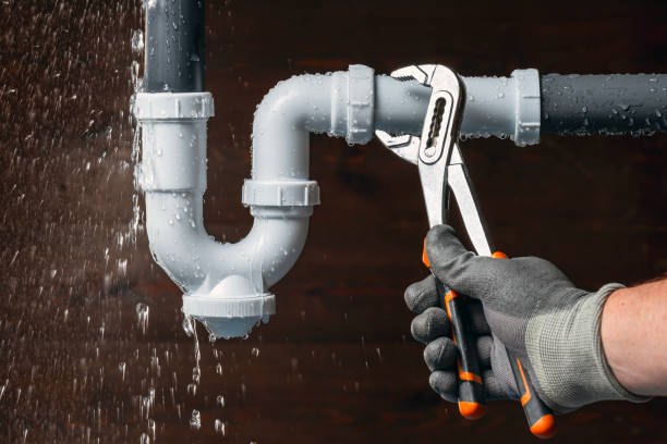 Professional Sewer Line Repair technician working in Mather, PA